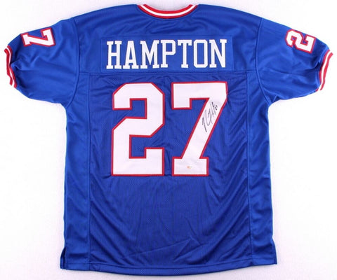 Rodney Hampton Signed New York Giants Jersey (Gridiron Legends COA)