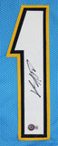 Keenan Allen Authentic Signed Powder Blue Pro Style Jersey BAS Witnessed