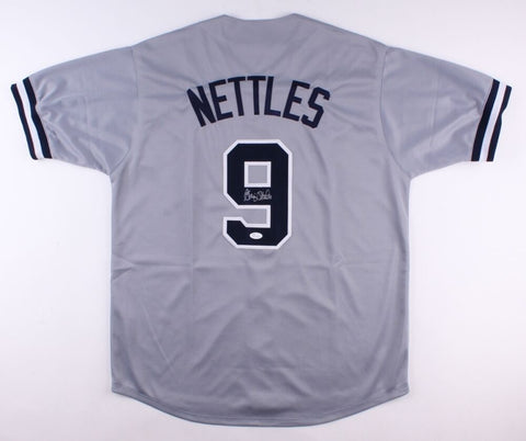 Graig Nettles Signed Yankees Jersey (JSA COA) 2xWorld Series Champ 1977 & 1978