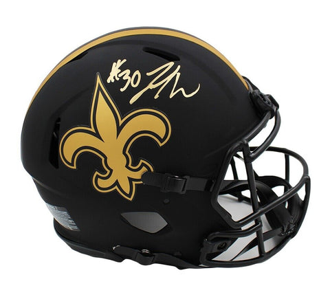 Jamaal Williams Signed New Orleans Saints Speed Authentic Eclipse NFL Helmet