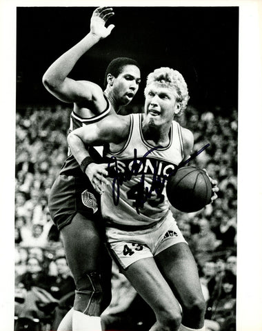 Jack Sikma Autographed Signed 8x10 Photo Seattle Supersonics MCS Holo #70297
