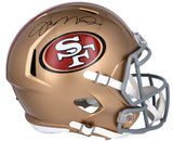Joe Montana Autographed San Francisco 49ers Full Size Speed Helmet Fanatics
