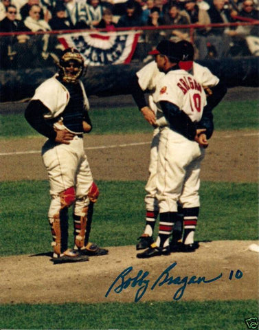 Milwaukee Braves BOBBY BRAGAN (d) Signed 8X10 Photo #3 AUTO