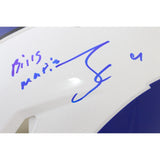 James Cook Signed Buffalo Bills Autographed Authentic Helmet Mafia Beckett 51153