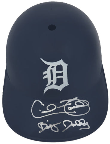 CECIL FIELDER Signed Detroit TIGERS Replica Batting Helmet w/Big Daddy -SCHWARTZ