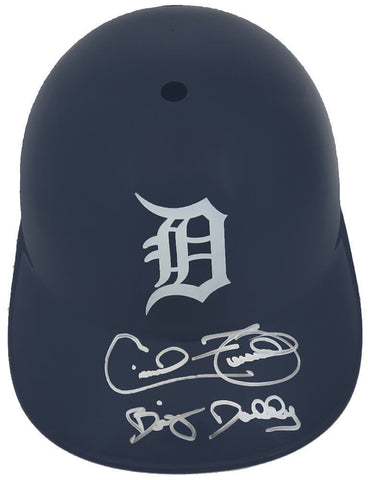 CECIL FIELDER Signed Detroit TIGERS Replica Batting Helmet w/Big Daddy -SCHWARTZ
