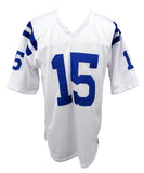 Riley Leonard Signed/Auto White Indianapolis Colts Football Jersey JSA 208144