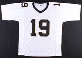 Ted Ginn Jr. Signed Saints White Jersey (JSA) Wide Receiver / Return Specialist