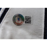 Bob Lilly Signed Dallas Cowboys Wilson Blue 56 Jersey 3 Insc Beckett 48489