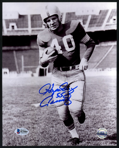 HOWARD "HOPALONG" CASSADY AUTOGRAPHED SIGNED 8X10 PHOTO LIONS BECKETT BAS 152898