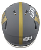 Magic Johnson Signed Commanders Speed Mini Helmet Beckett/ Washington Team Owner