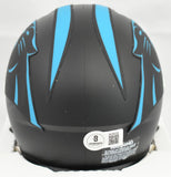 Xavier Legette Autographed Carolina Panthers ALT Speed Mini Helmet- Beckett Holo