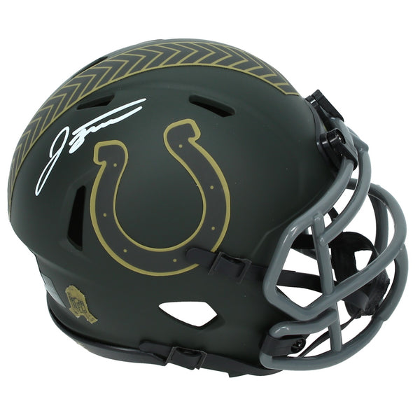 Jonathan Taylor Autographed Indianapolis Colts '25 STS Speed Mini Helmet Beckett