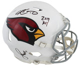 Cardinals Larry Fitzgerald & Kyler Murray Signed F/S Speed Proline Helmet BAS 1