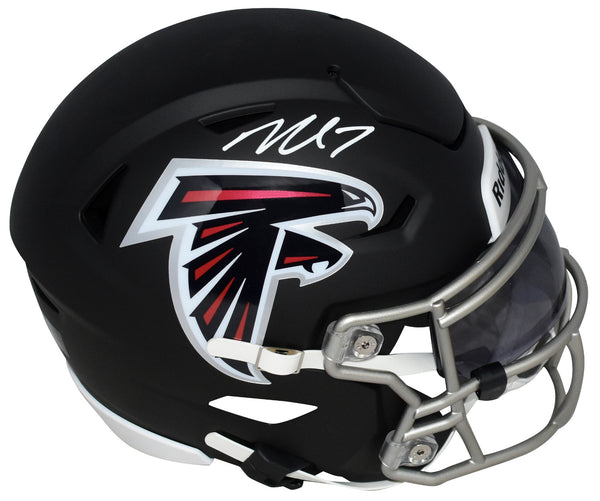 MICHAEL VICK AUTOGRAPHED ATLANTA FALCONS SPEEDFLEX MIDI HELMET BECKETT