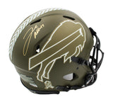 Josh Allen Signed Buffalo Bills Speed Authentic STS NFL Helmet