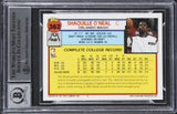 Magic Shaquille O'Neal Signed 1992 Topps #362 Rookie Card Auto 10! BAS Slabbed 2