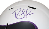 Randy Moss Signed Minnesota Vikings Authentic Lunar Helmet BAS 31588