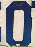 FRAMED SEAN LEE AUTOGRAPHED SIGNED DALLAS COWBOYS JERSEY JSA COA