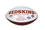 Joe Theismann Autographed Washington Redskings Logo Football BAS 42818