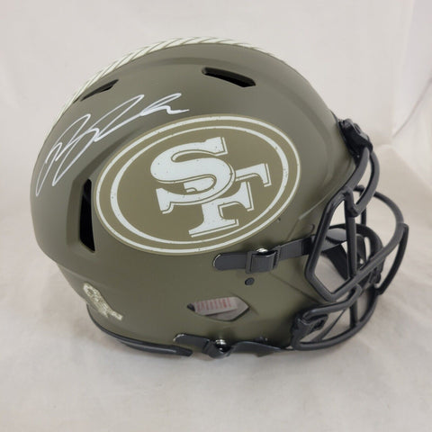 RICKY PEARSALL SIGNED SAN FRANCISCO 49ERS F/S STS SPEED AUTHENTIC HELMET BECKETT