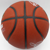 Karl Malone & John Stockton Autographed Wilson Basketball Jazz Beckett 5