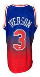 Allen Iverson Signed Philadelphia 76ers 1996-97 M&N HWC Swingman Jersey JSA ITP