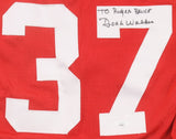 Doak Walker Twice-Signed SMU Mustangs Jersey (JSA LOA) 2xNFL Champ 1952 & 1953