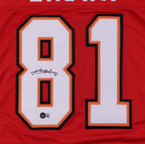 Antonio Brown Signed Buccaneers Jersey (Beckett) Tampa Bay 7xPro Bowl WR