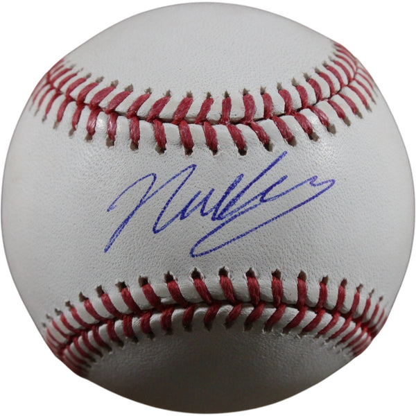 Nick Kurtz Autographed/Signed Oakland Athletics OML Baseball Beckett 56293
