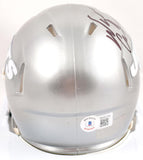 Wayne Chrebet Autographed New York Jets Flash Speed Mini Helmet - Beckett W Holo