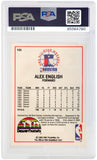 Alex English Signed Nuggets 1989-90 NBA Hoops All Star Game Card #133 - (PSA)