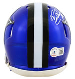 Drew Pearson Signed Cowboys Flash Speed Mini Helmet Inscribed "HOF 21" (Beckett)