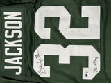 BRANDON JACKSON Signed Replica Green Packers Jersey w/ "XLV Champs" - BAS