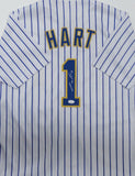 Brewers All Star COREY HART Signed Custom Replica Pinstripe Jersey AUTO - JSA