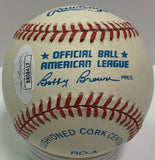 Tigers HOF'er AL KALINE (d) Signed Official American League Baseball AUTO JSA