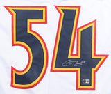 Gavin Brindley Signed Colorado Avalanche / Rockies Throwback Jersey (Beckett)