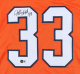 Javonte Williams Signed Denver Broncos Jersey (Beckett Hologram) 2021 2nd Rnd Pk