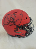 BAKER MAYFIELD SIGNED TAMPA BAY BUCCANEERS F/S RAVE SPEEDFLEX HELMET BECKETT QR