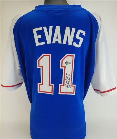 Darrell Evans Signed Atlanta Braves 1973 Throwback Jersey / Beckett Witness QR