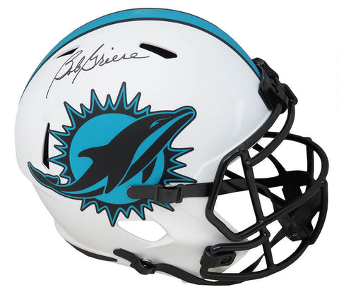 Bob Griese Signed Dolphins Lunar Eclipse Riddell F/S Speed Rep Helmet (SS COA)