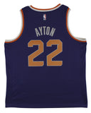 Suns DeAndre Ayton Purple Nike Swingman Size 52 Jersey Un-signed