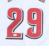 T J Friedl Signed Cincinnati Reds White Home Jersey (JSA) Reds Rookie Outfielder