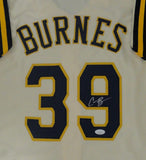 Brewers CY Young CORBIN BURNES Signed Custom Replica Cream Jersey AUTO - JSA