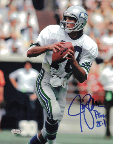 Jim Zorn Autographed Signed 8x10 Photo Seattle Seahawks MCS Holo #63085