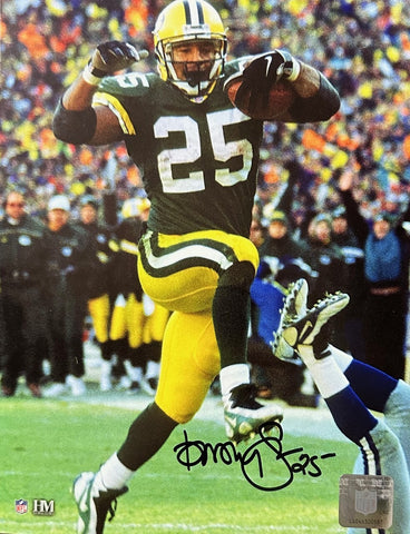 Packers Super Bowl Champ DORSEY LEVENS Signed 8x10 Photo #2 AUTO