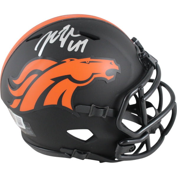 John Lynch Autographed Tampa Bay Buccaneers Eclipse Mini Helmet Beckett 49980