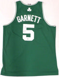 Celtics Kevin Garnett Autographed Green Adidas Jersey Size 48 Beckett #Y92163