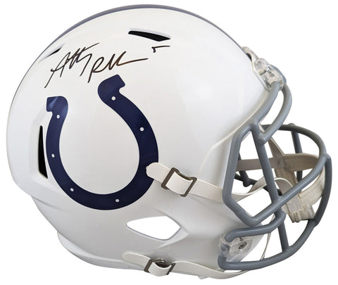 Colts Anthony Richardson Authentic Signed Full Size Speed Rep Helmet Fanatics