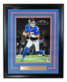 Tommy Devito Signed Framed 11x14 New York Giants Alternate Jersey Photo BAS ITP